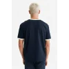 Defacto F8158AXNV64 Lacivert %100 Pamuk Tişört
