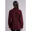Defacto G8610AXBR34 Bordo Fitted Poplin Gömlek