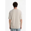 Defacto F9561AXGR368 Gri Premium Boxy Fit Tişört