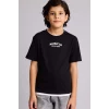 Defacto G7150A8BK81 Siyah New Regular Fıt Bisiklet Yaka Baskılı Kısa Kollu Tişört Erkek Çocuk