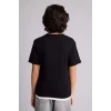 Defacto G7150A8BK81 Siyah New Regular Fıt Bisiklet Yaka Baskılı Kısa Kollu Tişört Erkek Çocuk