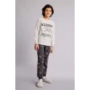 Defacto G9974A8GR400 Gri Regular Fıt 2li Pijama Takımı Erkek Çocuk
