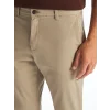 LCWAIKIKI Classic Bej Dar Kalıp Erkek Chino Pantolon