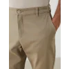 LCWAIKIKI Classic Bej Dar Kalıp Erkek Chino Pantolon