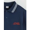 LCW Kids Lacivert Polo Yaka Erkek Çocuk Tişört
