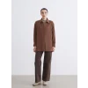 LCW Modest Kahverengi Kadın Fitilli Kadife Gömlek Tunik