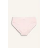 Defacto G8512A8PN344 Pembe %100 Pamuklu Kalp Desenli 3lü Slip Külot Kız Çocuk