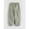 LCW Kids Yeşil Beli Lastikli Loose Fit Erkek Çocuk Pantolon