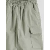 LCW Kids Yeşil Beli Lastikli Loose Fit Erkek Çocuk Pantolon