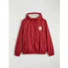 LCW Kids Kırmızı Kapüşonlu Galatasaray Lisanslı Erkek Çocuk Yağmurluk