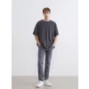 LCW Jeans Antrasit 750 Slim Fit Erkek Jean Pantolon