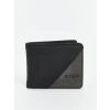 LCW ACCESSORIES Siyah Deri Görünümlü Erkek Cüzdan