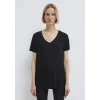 Mavi 166775-900 V Yaka Siyah Basic Viskoz Tişört