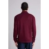 Defacto G3596AXBR34 Bordo Standart Fit Polo Yaka Modal Sporcu Sweatshirt