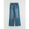 LCW Jeans İndigo Flare Kadın Jean Pantolon