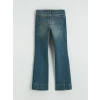 LCW Jeans İndigo Flare Kadın Jean Pantolon