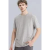 Defacto V7699AZGR210 Gri %100 Pamuk Basic Tişört