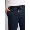 Defacto G9240AXNM83 İndigo Yumuşak Dokulu Wide Leg Jean Pantolon
