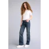 Defacto H0136AXNM34 Mavi Düşük Bel Jean Yıkamalı Pantolon