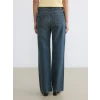 LCW Jeans İndigo Wideleg Kadın Jean Pantolon