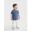 LCW baby Lacivert Polo Yaka Erkek Bebek Tişört ve Pantolon