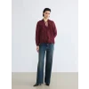 LCW Jeans İndigo Yüksek Bel Wideleg Kadın Jean Pantolon
