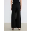 LCW Jeans Siyah Yüksek Bel Wideleg Kadın Jean Pantolon