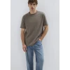 Mavi 066249-87875 Kahverengi Basic Tişört