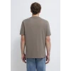 Mavi 066249-87875 Kahverengi Basic Tişört