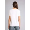 Defacto W9578AZWT79 Beyaz Regular Fıt Basıc Penye Tişört