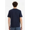 Defacto E7961AXNV82 Lacivert %100 Pamuk Basic Tişört