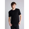 Defacto G3212AXBK81 Siyah Baskılı Kısa Kollu Tişört