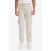 Defacto C9163AXBG766 Bej Regular Jogger Kargo Cepli Gabardin Pantolon