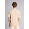 Defacto G3209AXBG123 Bej Baskılı Kısa Kollu Tişört
