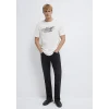 Mavi 0613131-70057 Mavi Black Ekru Tişört
