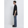 Mavi 0613113-900 Bisiklet Yaka Siyah Basic Tişört