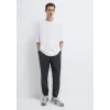 Mavi 0613113-620 Bisiklet Yaka Beyaz Basic Tişört