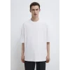 Mavi 0613113-620 Bisiklet Yaka Beyaz Basic Tişört