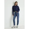 Mavi 100277-87925 Cindy Classic Denim Gölgeli Koyu Mavi Jean Pantolon