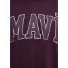 Mavi 0611711-70434 Mavi Logo Baskılı Mor Tişört