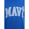 Mavi 0611711-81330 Mavi Logo Baskılı Mavi Tişört