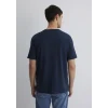 Mavi 0612990-70490 İstanbul Baskılı Lacivert Tişört