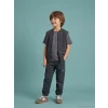 LCW Kids Antrasit Beli Lastikli Erkek Çocuk Jogger Pantolon