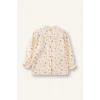 Defacto G8095A5ER99 Ekru %100 Pamuklu Çiçekli Gömlek Kız Bebek