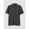 LCWAIKIKI Classic Yeşil Polo Yaka Pike Erkek Tişört