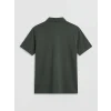 LCWAIKIKI Classic Yeşil Polo Yaka Pike Erkek Tişört