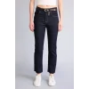 Defacto G7548AXNM82 Mavi Crop Flare Fıt Yüksek Bel Jean Pantolon