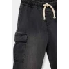 Defacto G6143A5NM55 Gri Jogger Fit Jean Pantolon Erkek Bebek