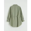 LCW EVERYDAY Yeşil Kuşaklı Kadın Gömlek Tunik