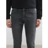 LCW Jeans Gri 750 Slim Fit Erkek Jean Pantolon